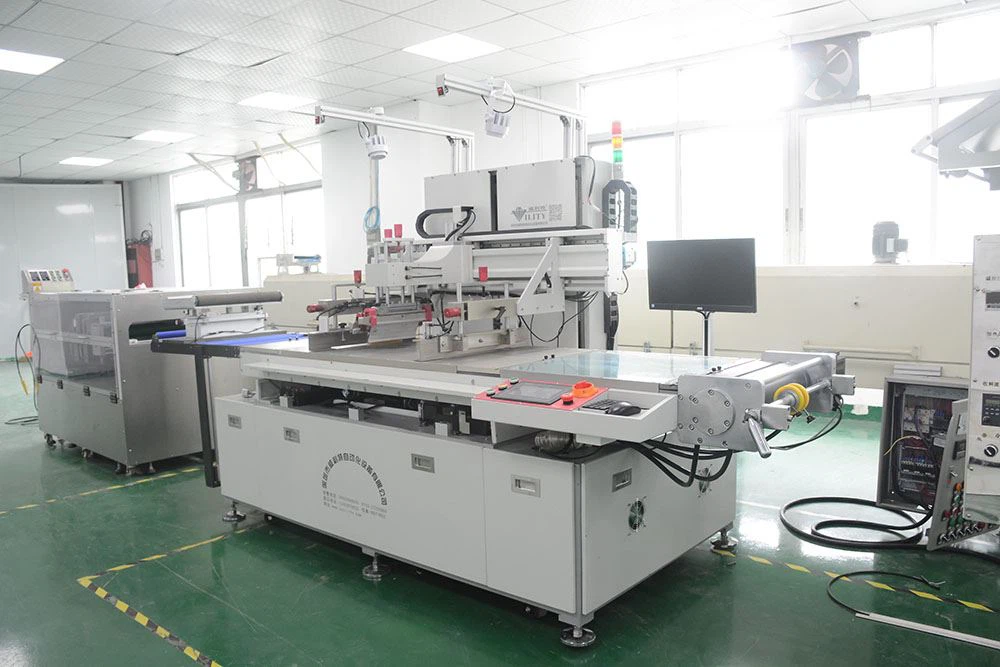 roll to roll CCD alignment screen printing machine