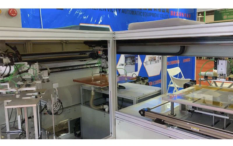 CCD alignment screen printer machine 5