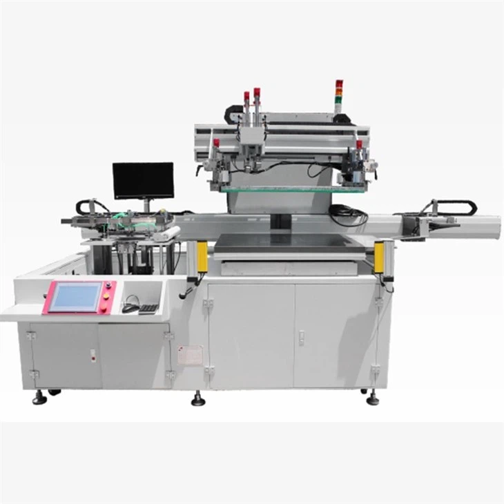 Automatic CCD PET Silk Screen Printing Machine Screen Printer Machine PVC Ccd Printing Machine