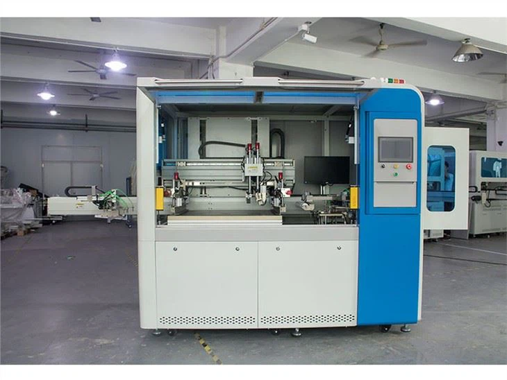 CCD Alignment Screen Printing Machine For PET PVC Flexible Board Sheet Material