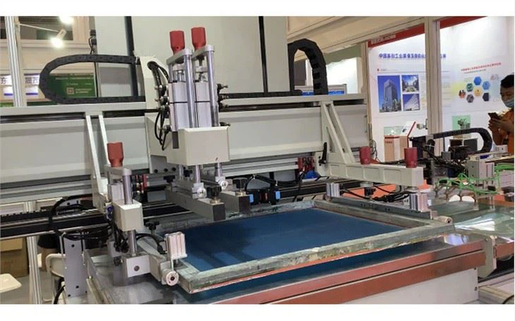 Full Auto CCD Alignment Screen Printing Machine With Tear Film For Flexible Film