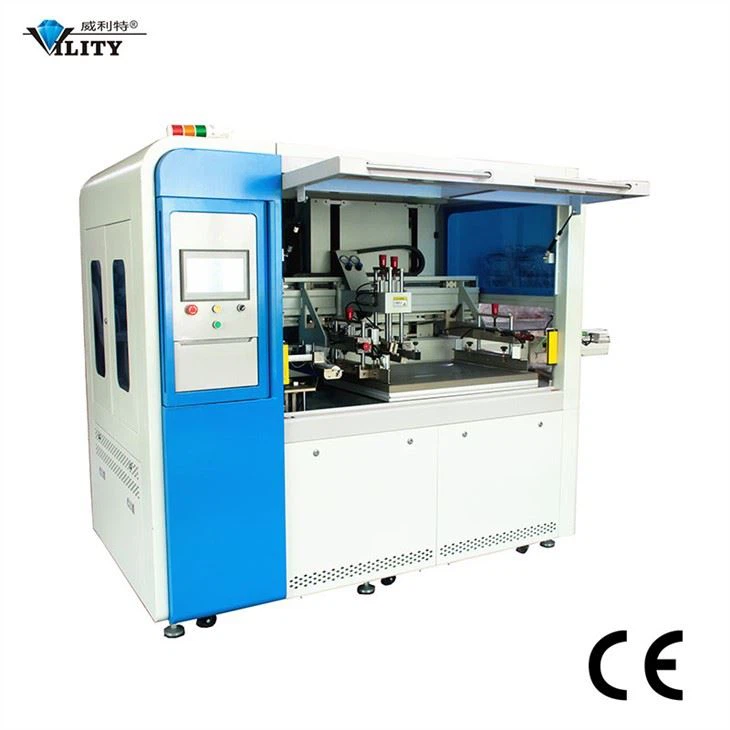 Flatbed Vacuum Screen Printing Press Machine
