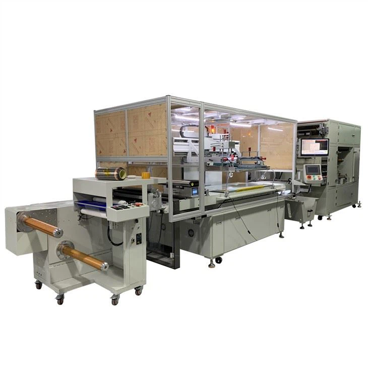 Roll To Roll CCD Registering Screen Printer Roll To Roll CCD Registering Screen Printer